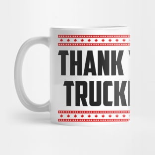 Thank You Canada Truckers Mug